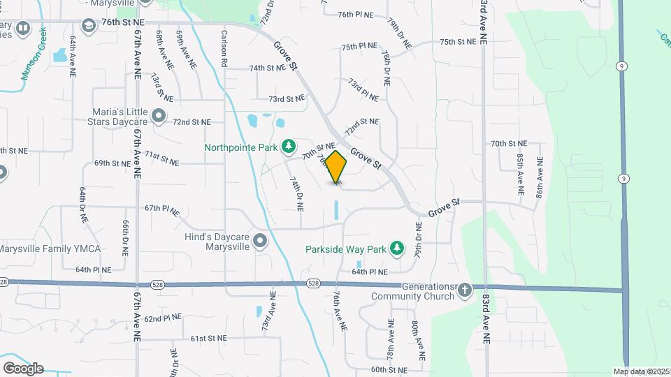 6812 76th Dr NE Map and Location Details