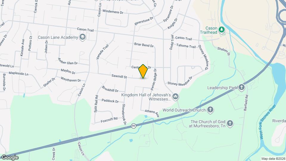 2231 Sawmill St Map and Location Details