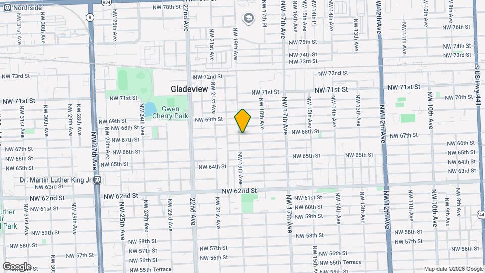 1886 NW 68th St Map and Location Details