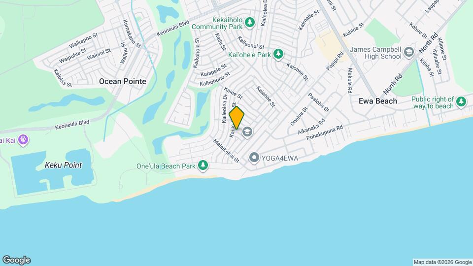 91-1002-1002 Kailea St Map and Location Details