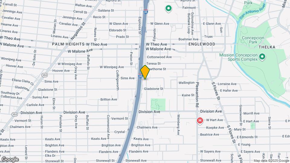 611 Rochambeau St Map and Location Details