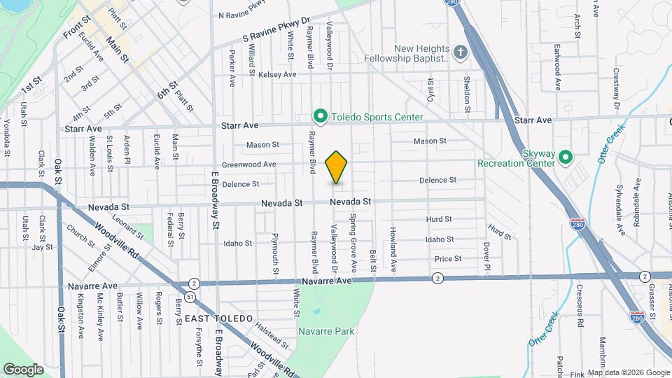 557 Valleywood Dr Map and Location Details