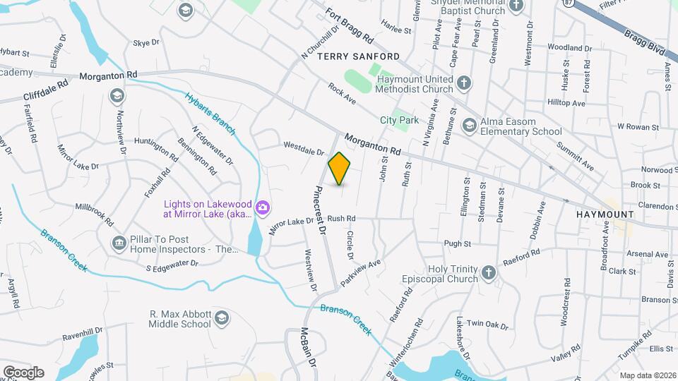 216 Sedberry St Map and Location Details