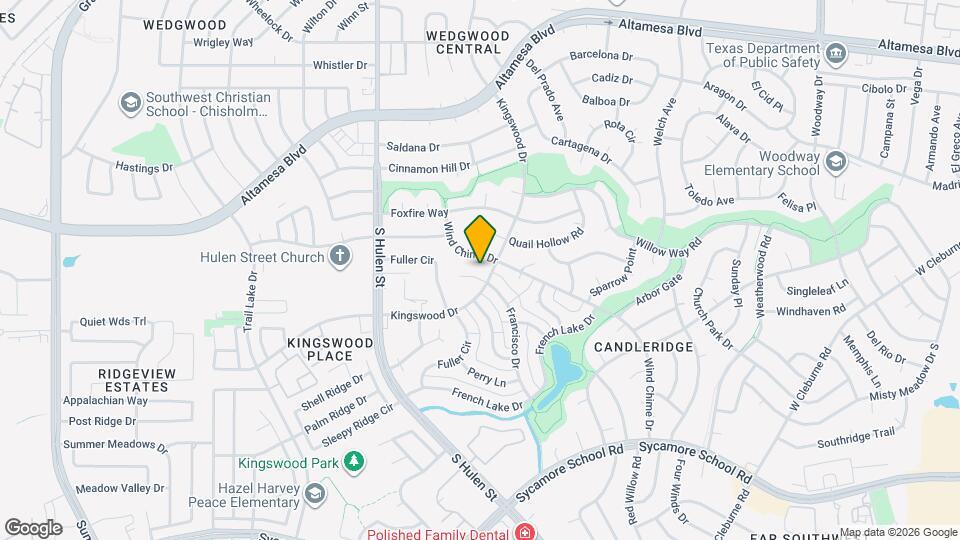 4504 Francisco Ct Map and Location Details