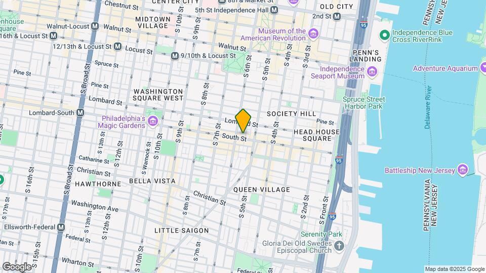 517 South St, Unit 6 Map and Location Details