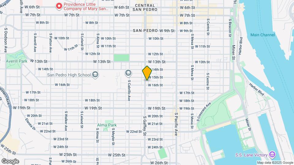 1530-1532 S Gaffey St Map and Location Details