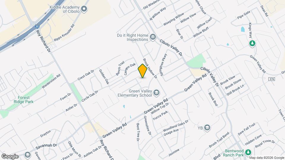 1715 Mountain Brook Map and Location Details