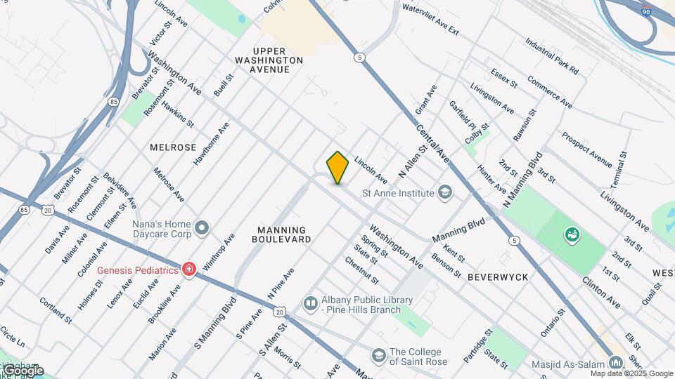 255 Manning Blvd, Unit 1 Map and Location Details