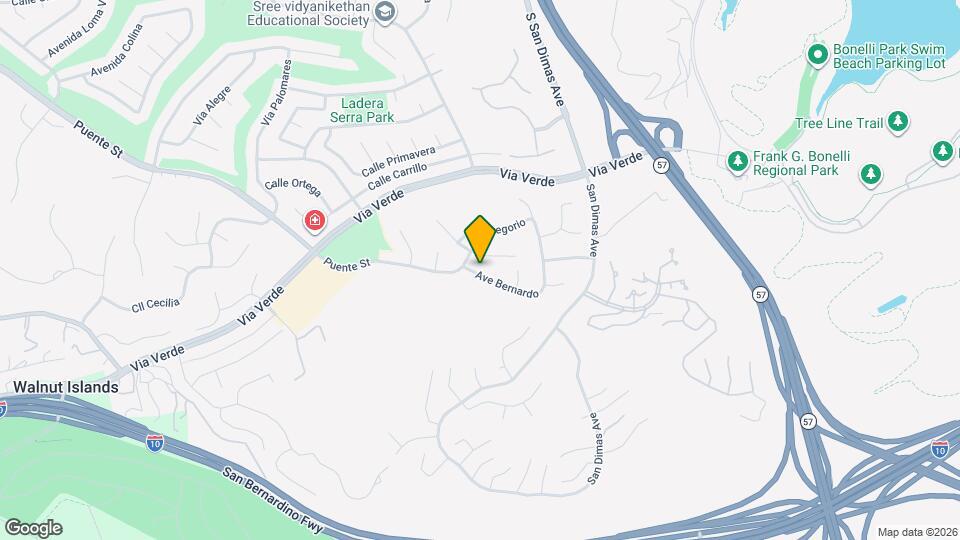 855 Ave Bernardo Map and Location Details