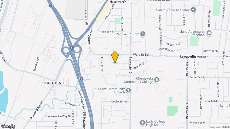 3792 Iberis St NE Map and Location Details