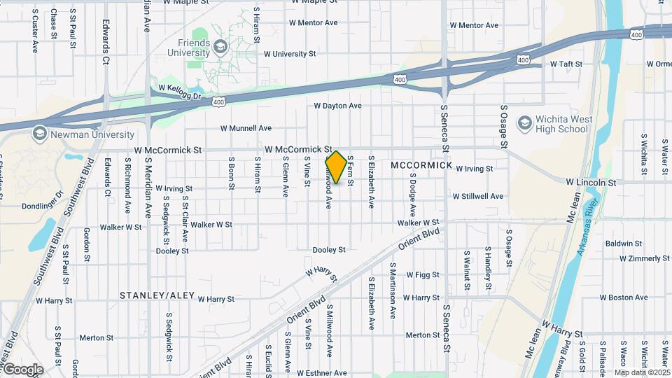 1112 S Millwood Ave Map and Location Details