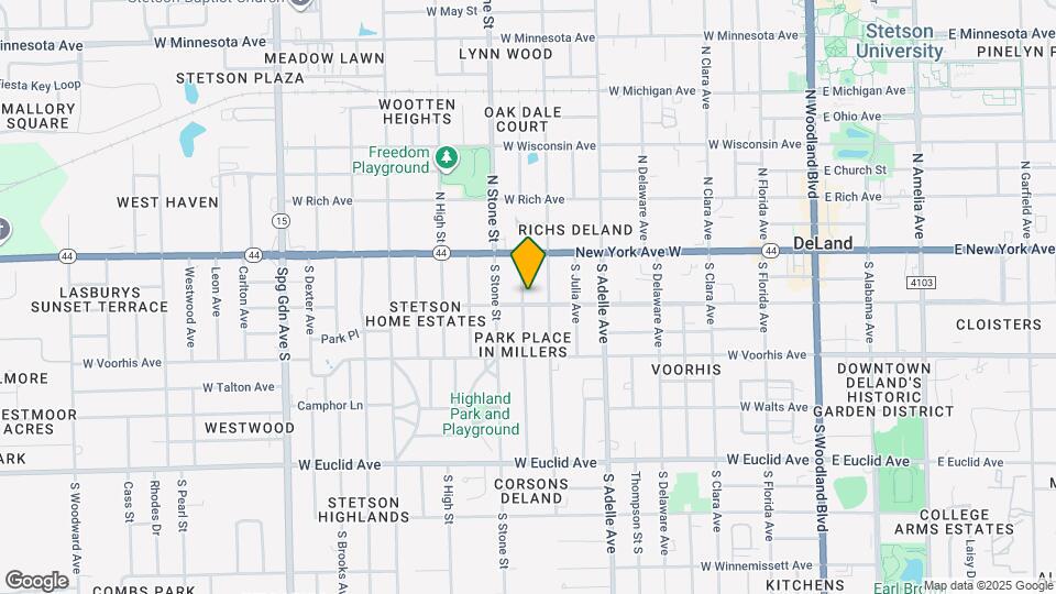 135 S Salisbury Ave Map and Location Details