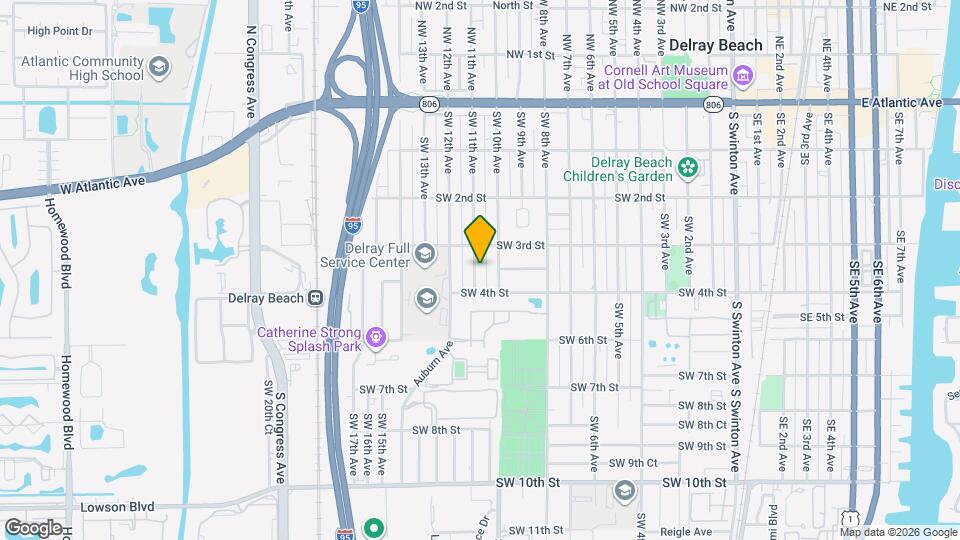 331 SW 11th Ave Map and Location Details
