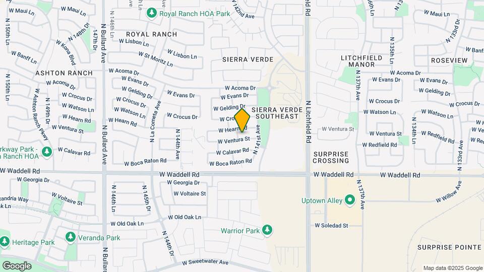 14162 W Ventura St Map and Location Details