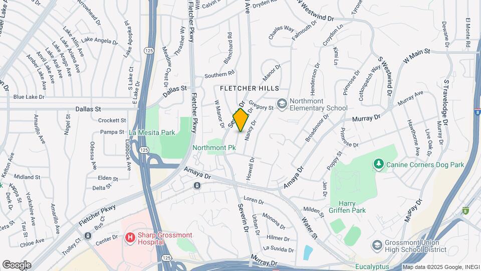 6081 Horton Dr Map and Location Details