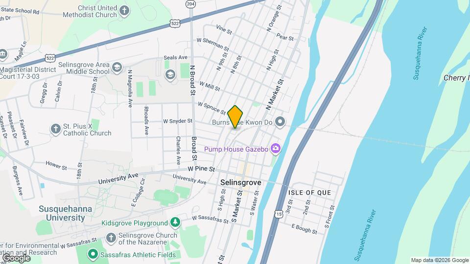 121 David St, Unit 204 Map and Location Details