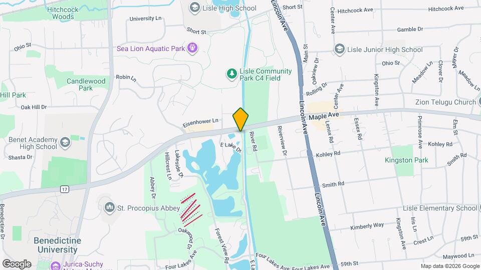 5534 E Lake Dr, Unit four lakes Map and Location Details