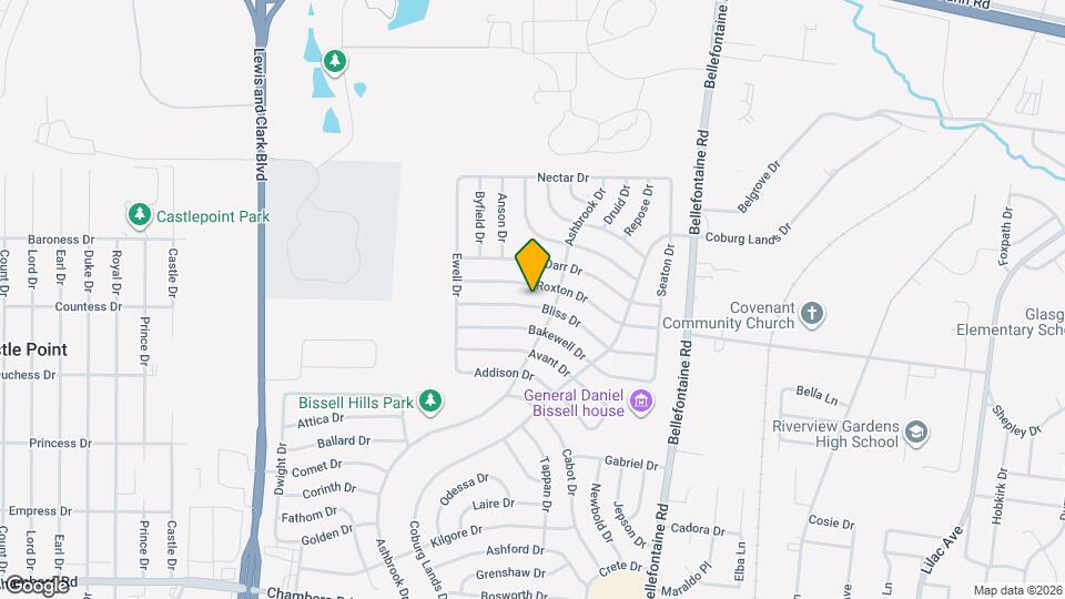 1215 Bliss Dr Map and Location Details