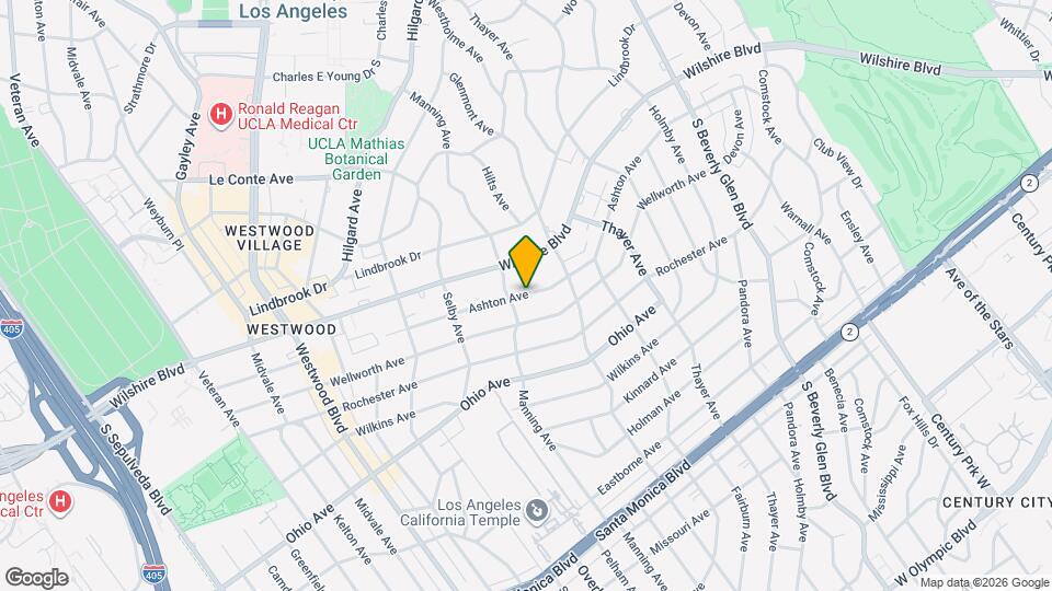 10674 Ashton Ave Mapa y Detalles de la Ubicación