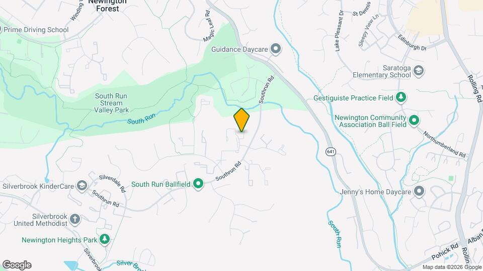 8320 Brookvale Ct Map and Location Details