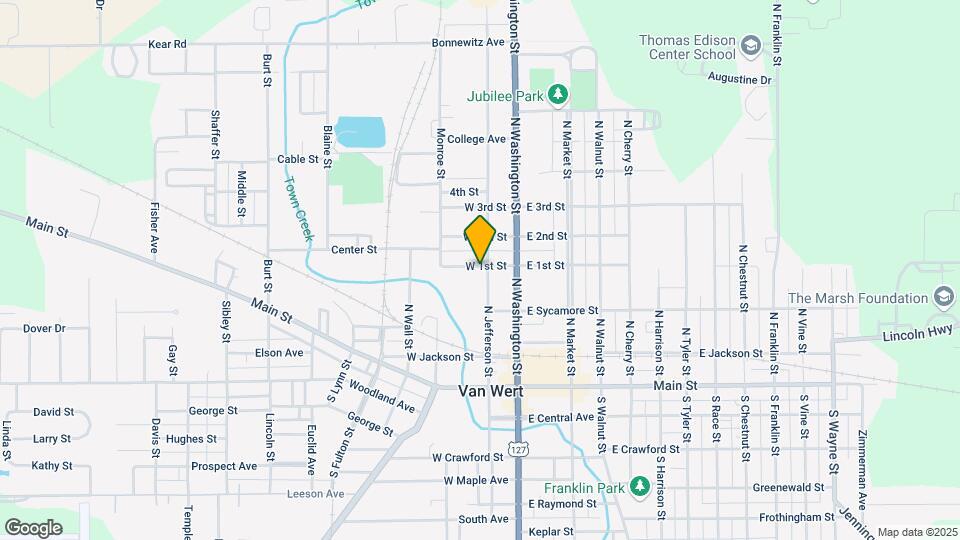 339 N Jefferson St Map and Location Details