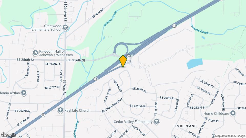 18726 SE 258th St Map and Location Details