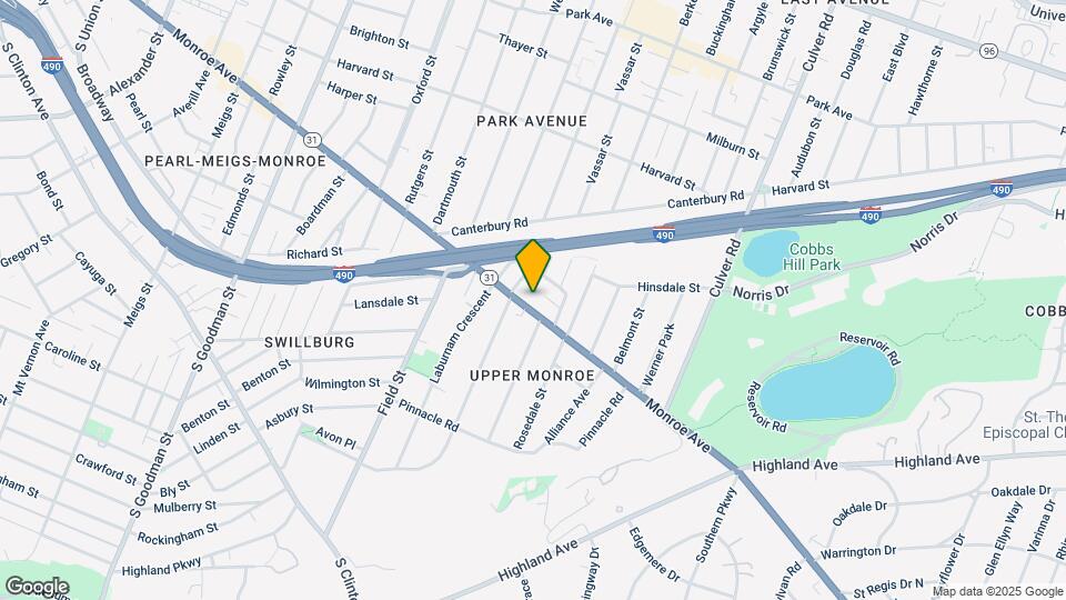 948 Monroe Ave Map and Location Details