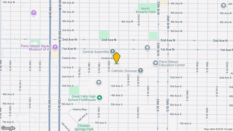 2021 1st Ave S Map and Location Details