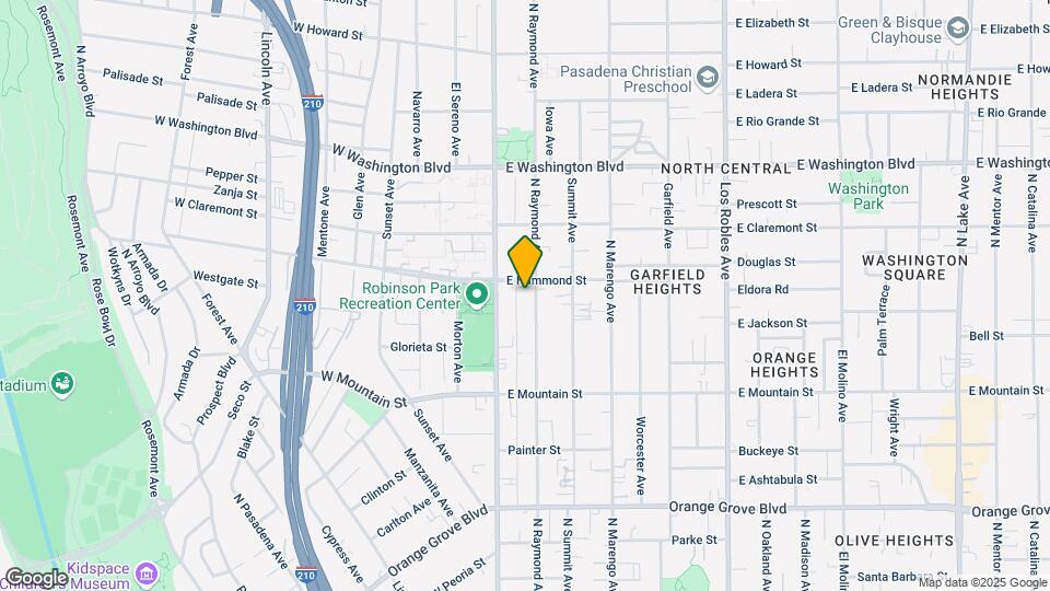 1085 Raymond Ave Map and Location Details