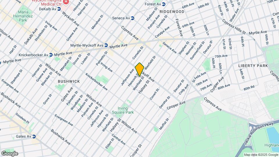 378 Weirfield St Map and Location Details