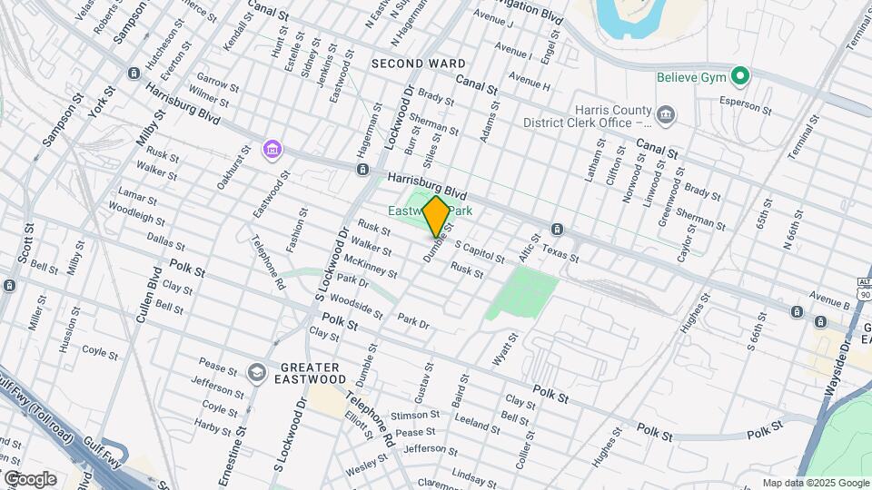 4821 Rusk St, Unit 1 Mapa y Detalles de la Ubicación