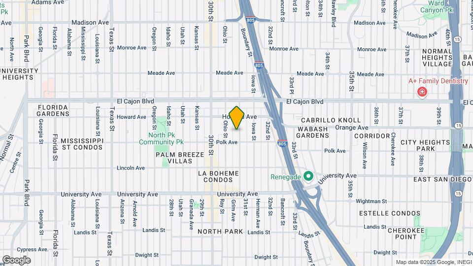 4138-4144 Illinois St Map and Location Details