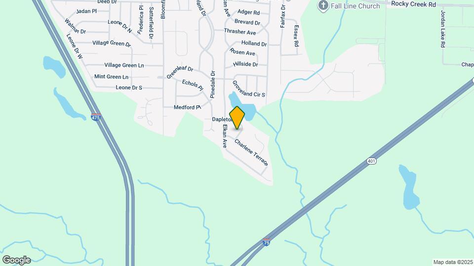 2410 Dapleton Dr Map and Location Details