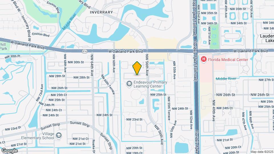 5711 NW 27th Ct Map and Location Details