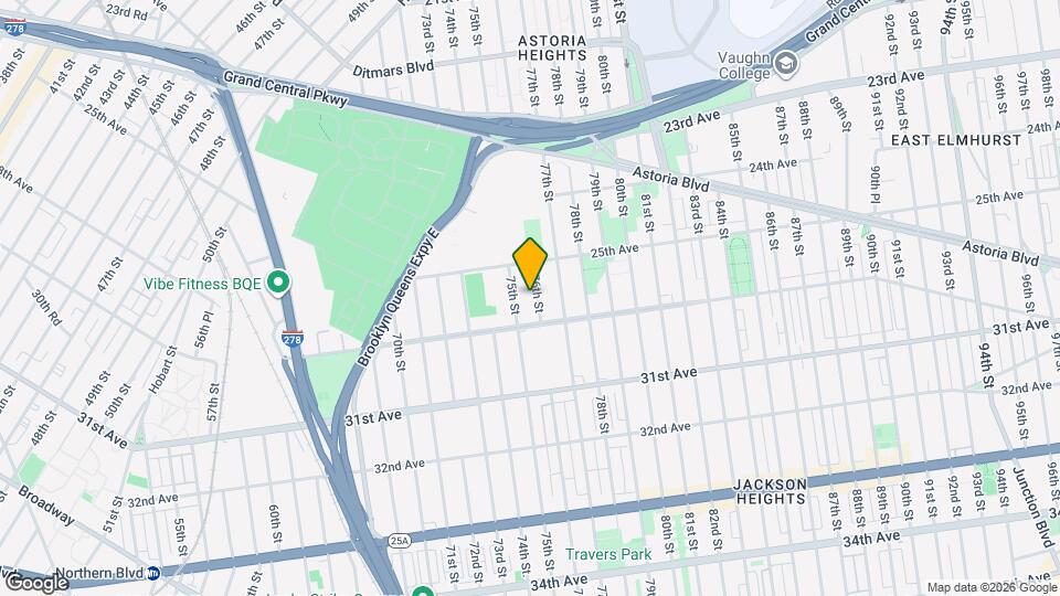 25-36-36 76th St Map and Location Details