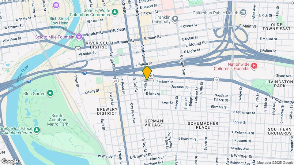 512 S 4th St, Unit 512 South 4th Street Mapa y Detalles de la Ubicación