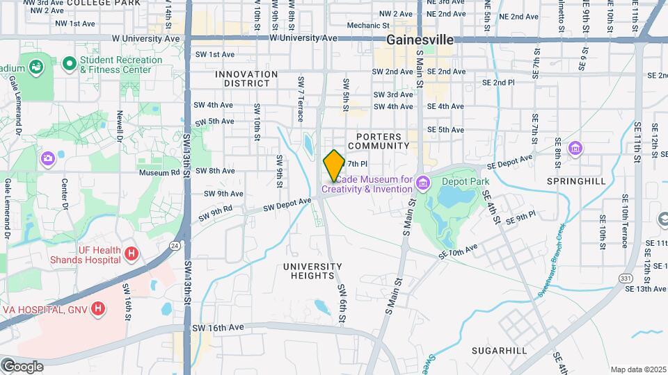 867 SW 5th Terrace Map and Location Details