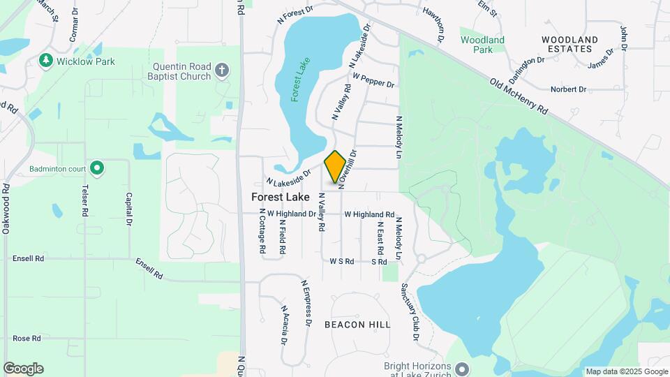 23726 N Overhill Dr Map and Location Details