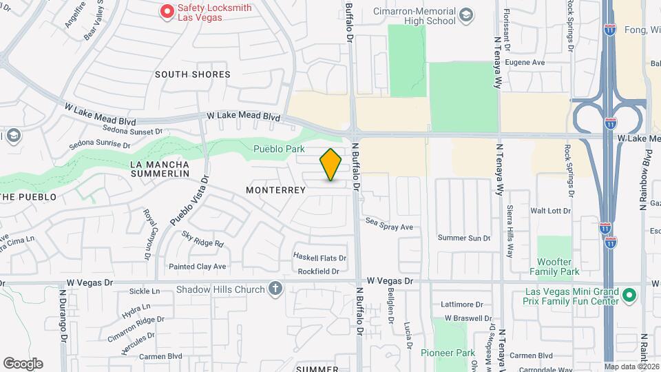 7636 Connemara Ave Map and Location Details