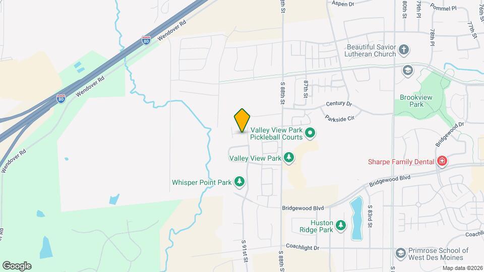 9134 Calvin Dr Map and Location Details