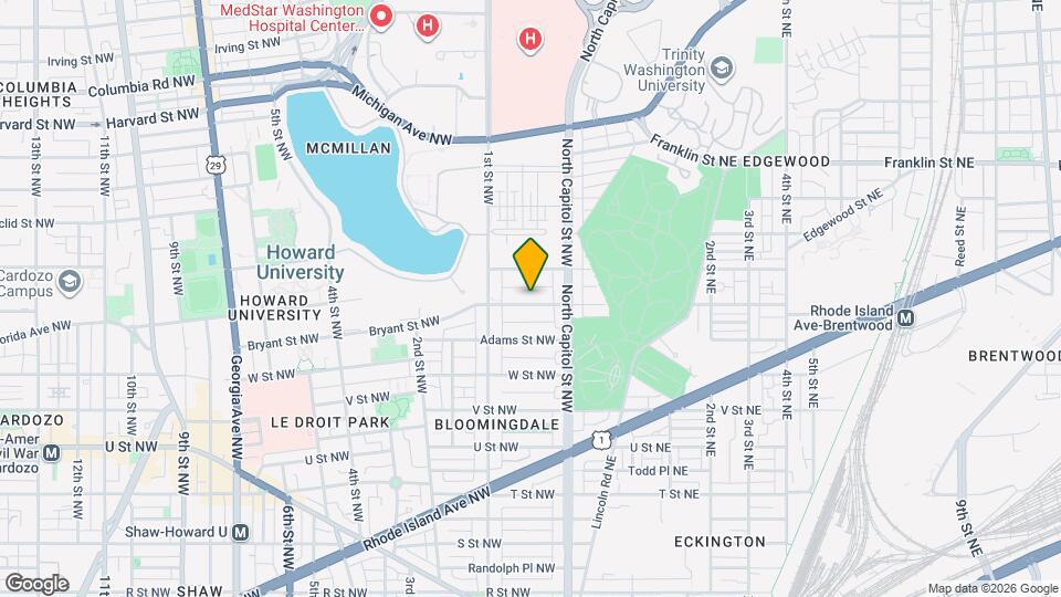 39 Bryant St NW Map and Location Details