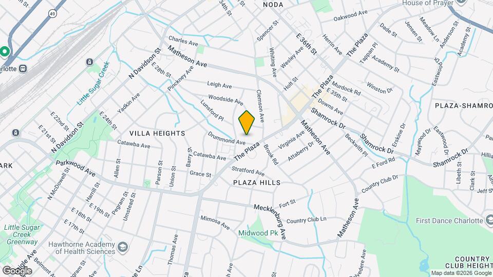 1217 Drummond Ave Map and Location Details