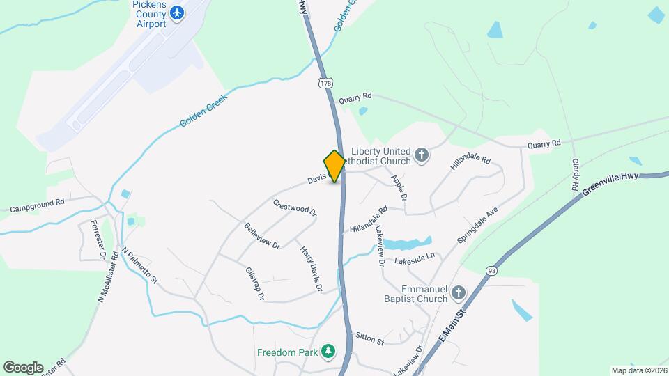 743 Pickens Dr Map and Location Details