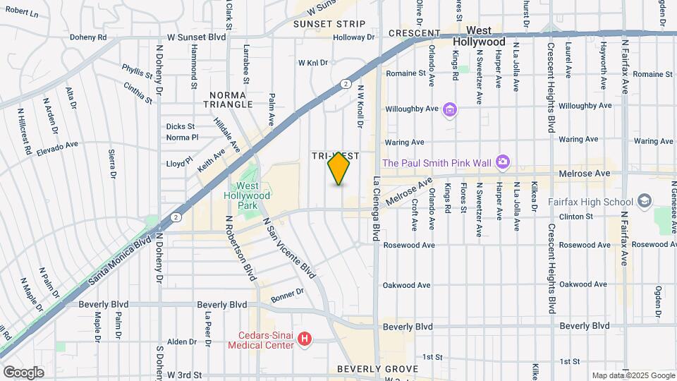 629 Westmount Dr, Unit 2 Mapa y Detalles de la Ubicación
