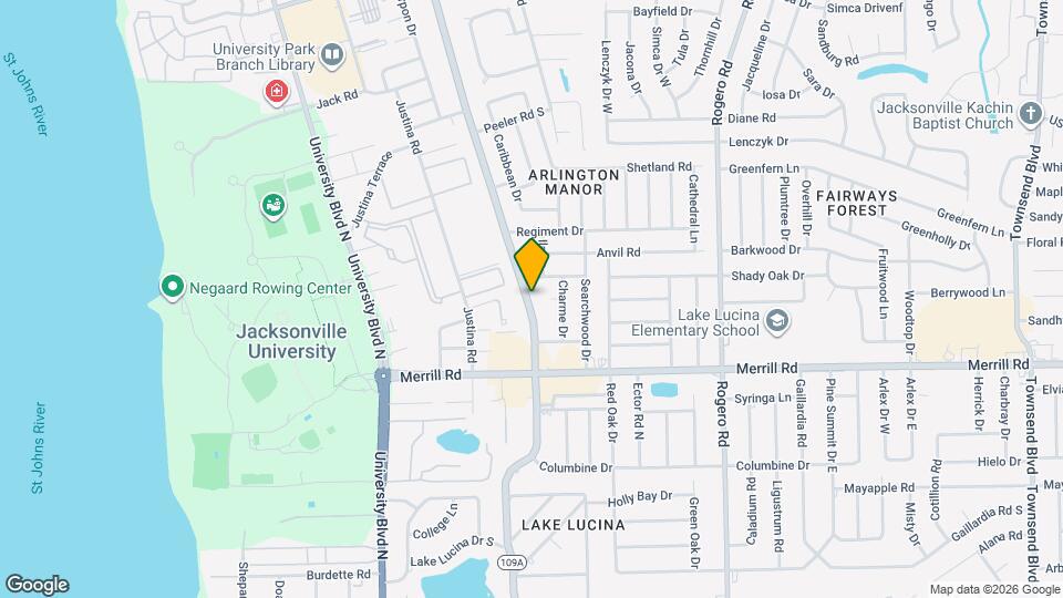 2917 Cesery Blvd Map and Location Details