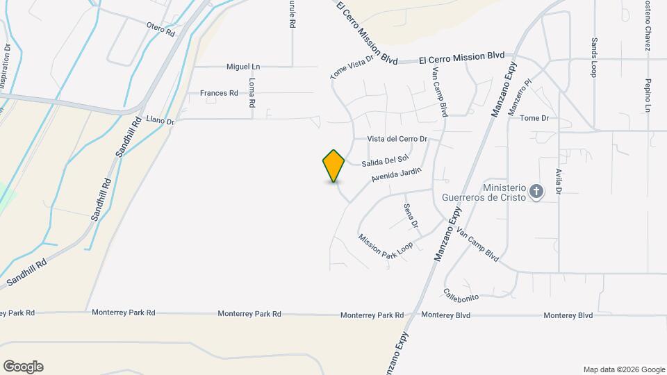 16 Tome Vista Dr Map and Location Details