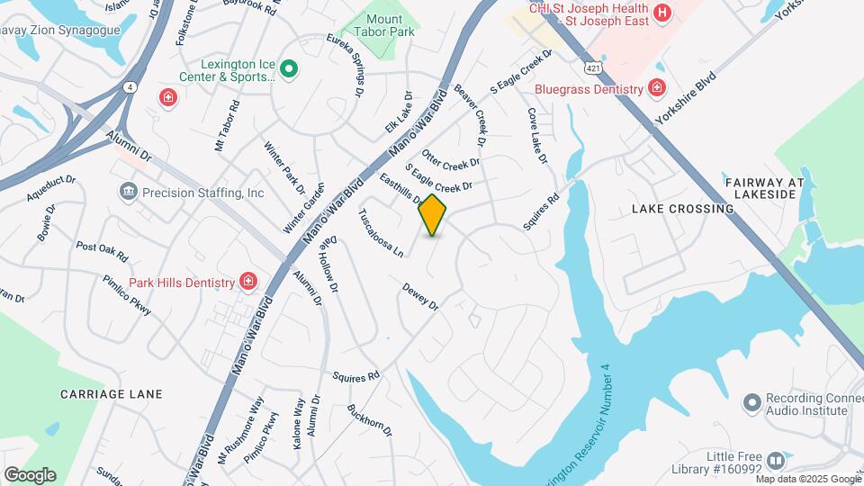 East Hills Duplex Map and Location Details