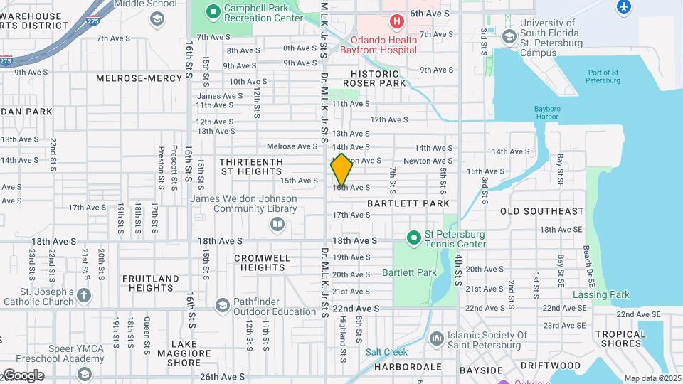 860 16th Ave S Map and Location Details