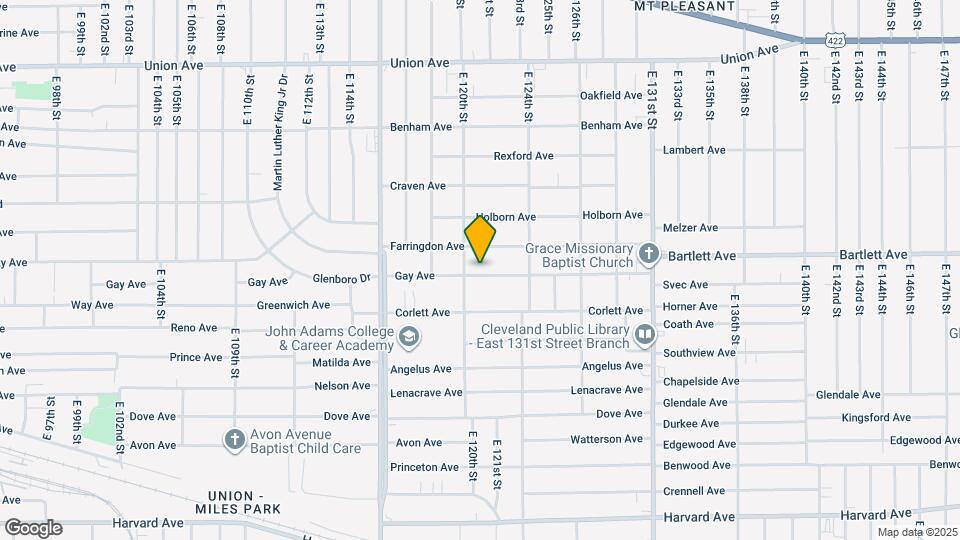12013 Gay Ave Map and Location Details