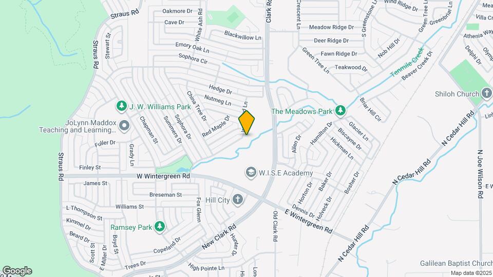 10212 Ironwood Ln Map and Location Details